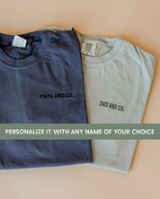 Embroidered Comfort Colors Tee - PERSONALIZE IT & CO. Little Mama Shirt Shop