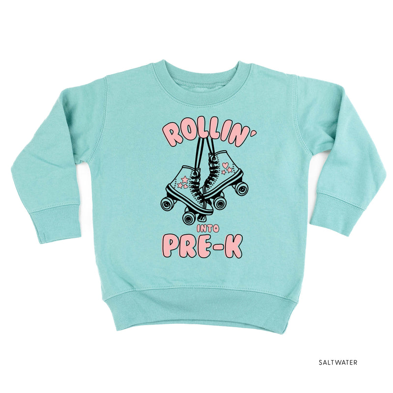 Rollerskates - Rollin' into Pre-K - Child Sweater