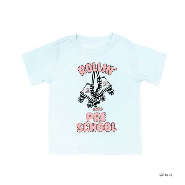 Rollerskates - Rollin' into Pre School - Short Sleeve Child Shirt