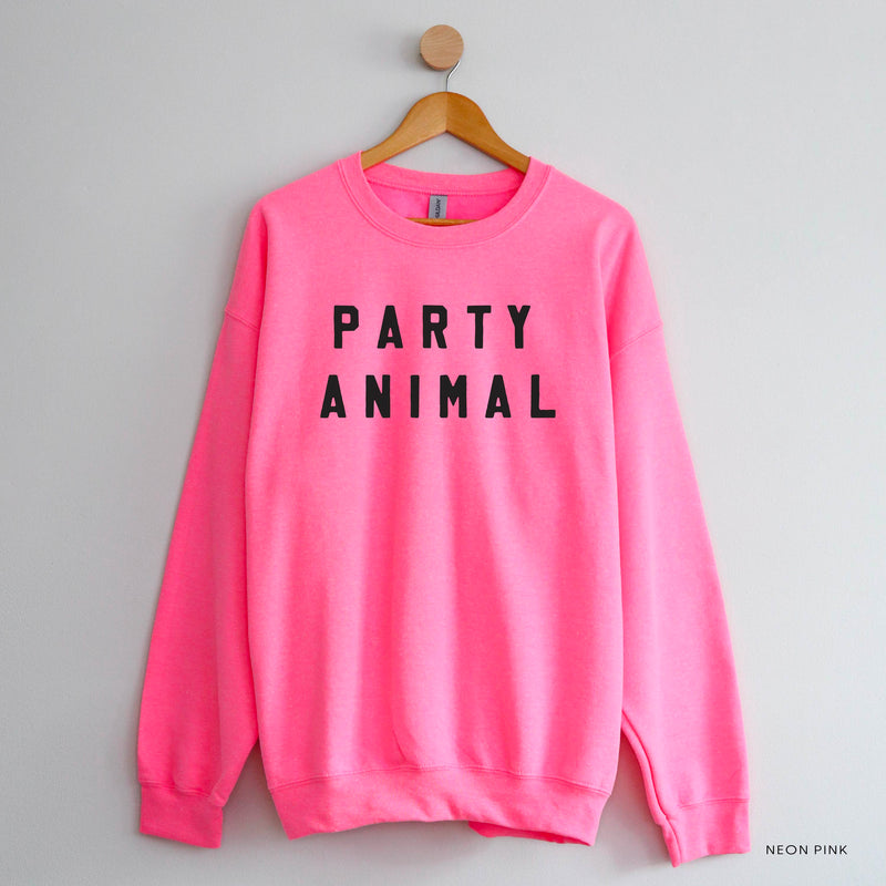 Party Animal - Block Font - BASIC Fleece