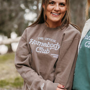 The Official Homebody Club - PIGMENT Crewneck Sweatshirt Little Mama Shirt Shop LLC