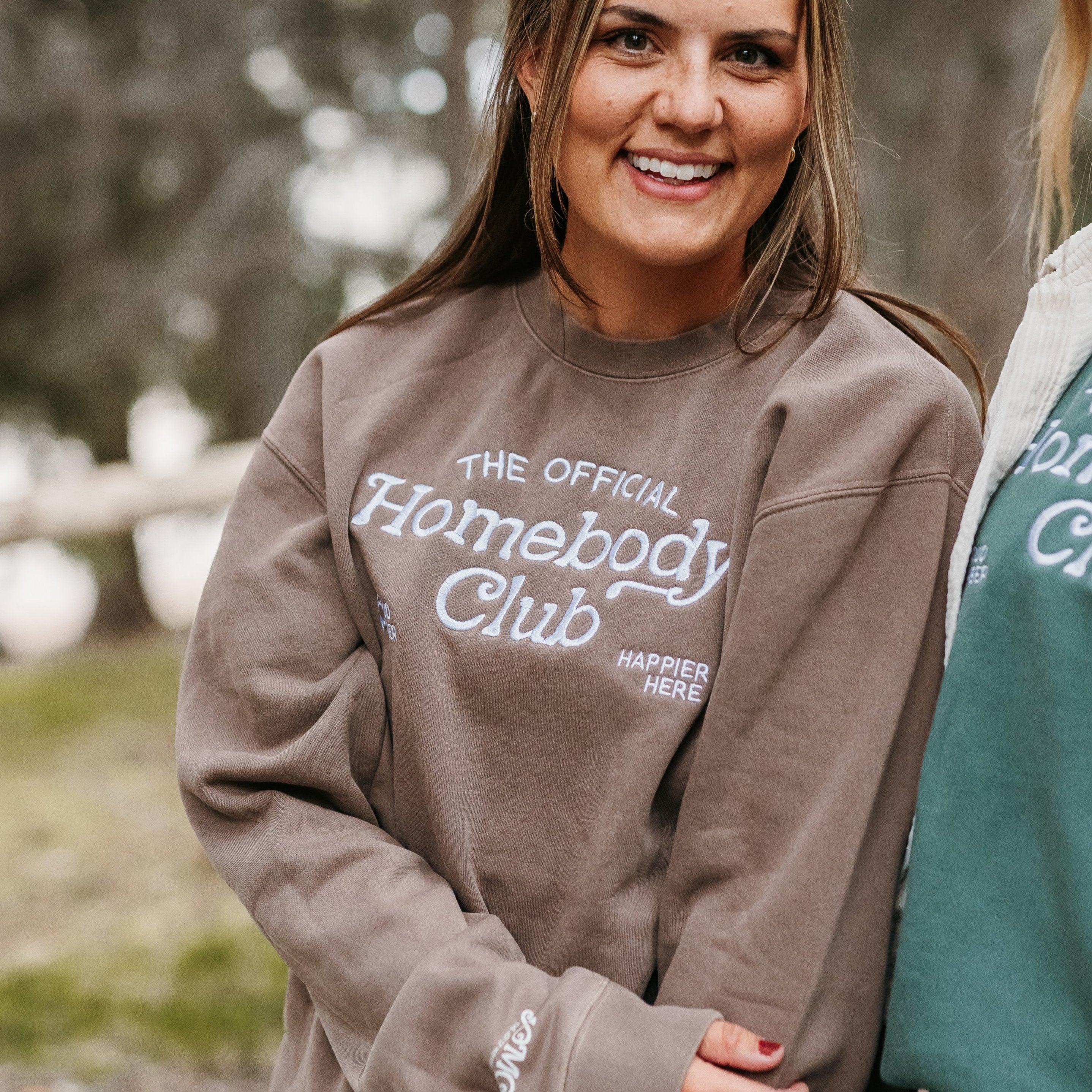The Official Homebody Club - PIGMENT Crewneck Sweatshirt Little Mama Shirt Shop LLC