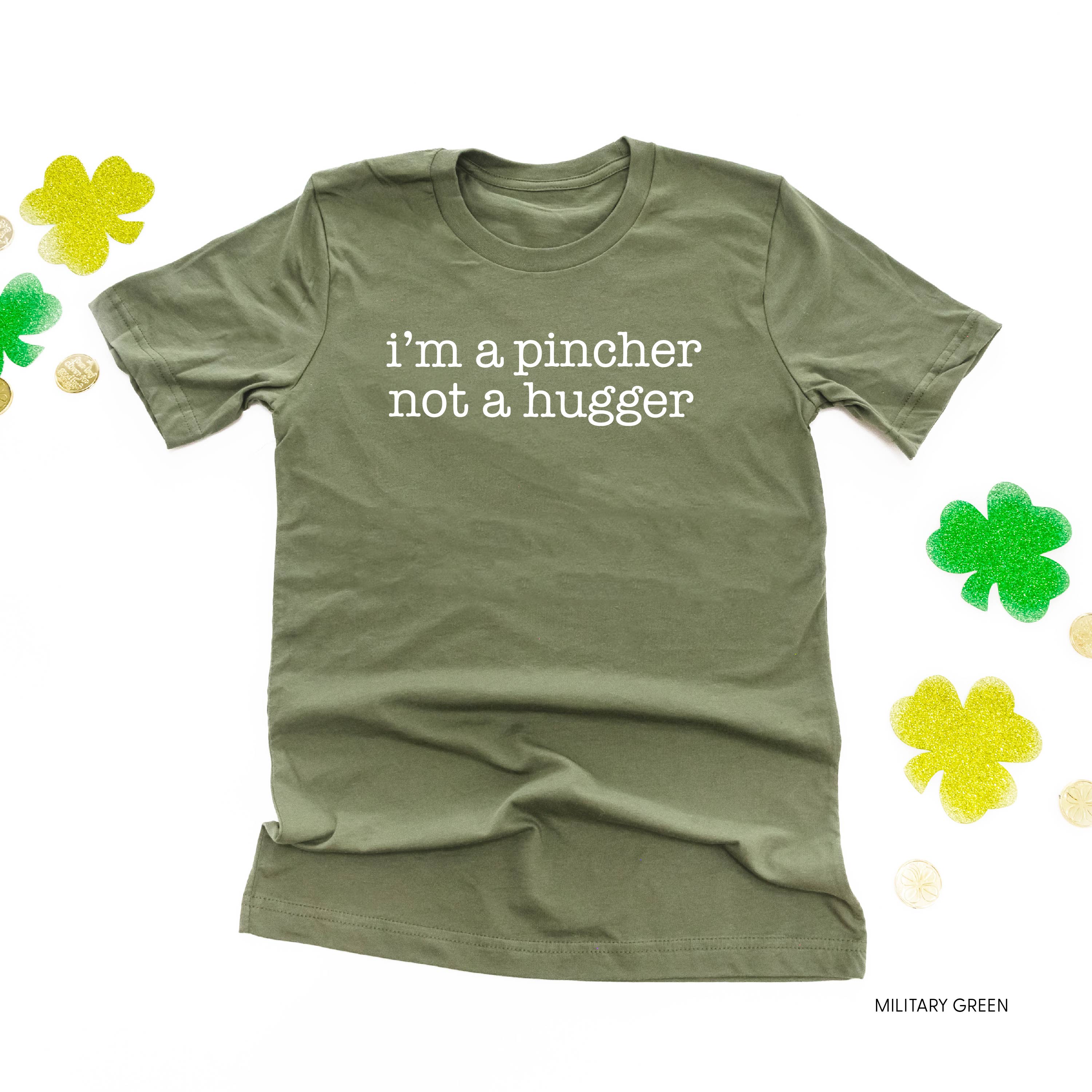 Pincher not Hugger - Unisex Tee Little Mama Shirt Shop