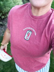 Red White & Diet Coke Retro Americana Shirt - Adult Little Mama Shirt Shop LLC