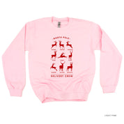 Reindeer - North Pole Delivery Crew - BASIC Fleece Little Mama Shirt Shop LLC
