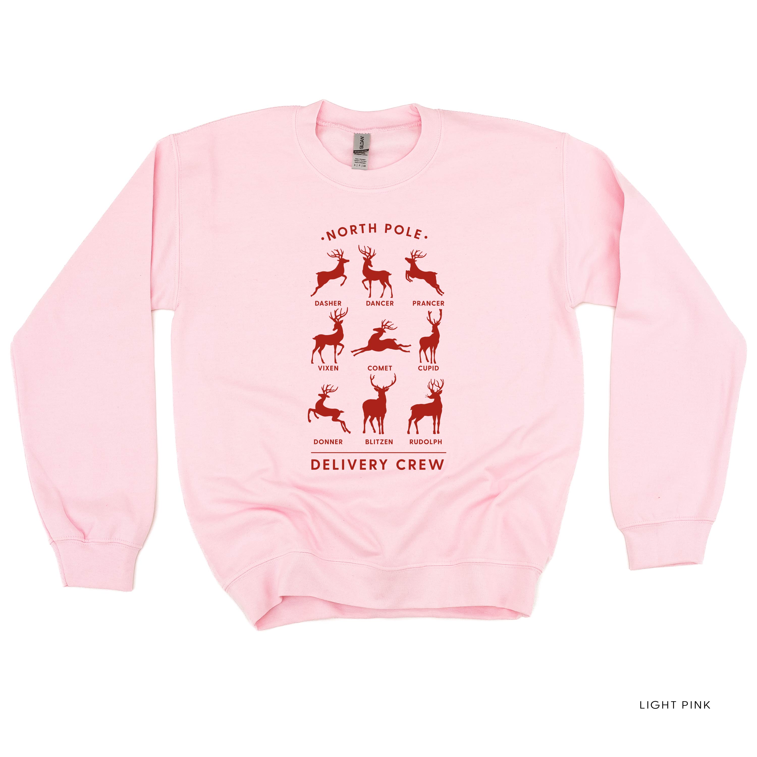 Reindeer - North Pole Delivery Crew - BASIC Fleece Little Mama Shirt Shop LLC