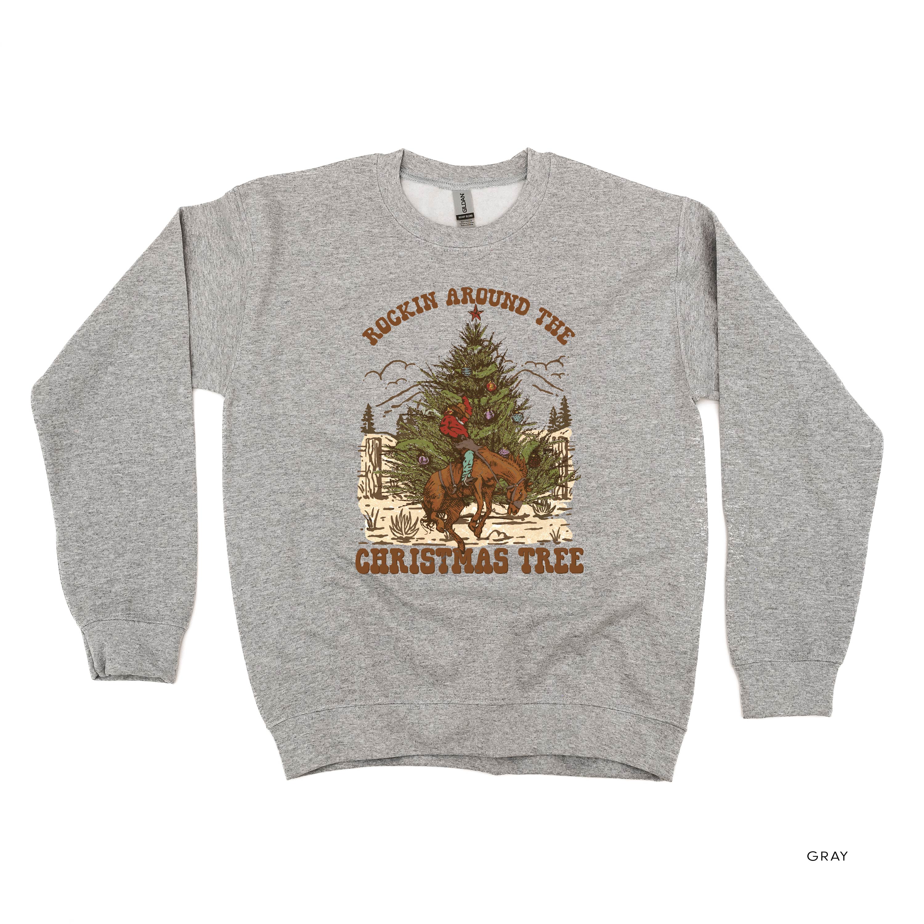 Rockin Around The Christmas Tree - BASIC Fleece Little Mama Shirt Shop LLC