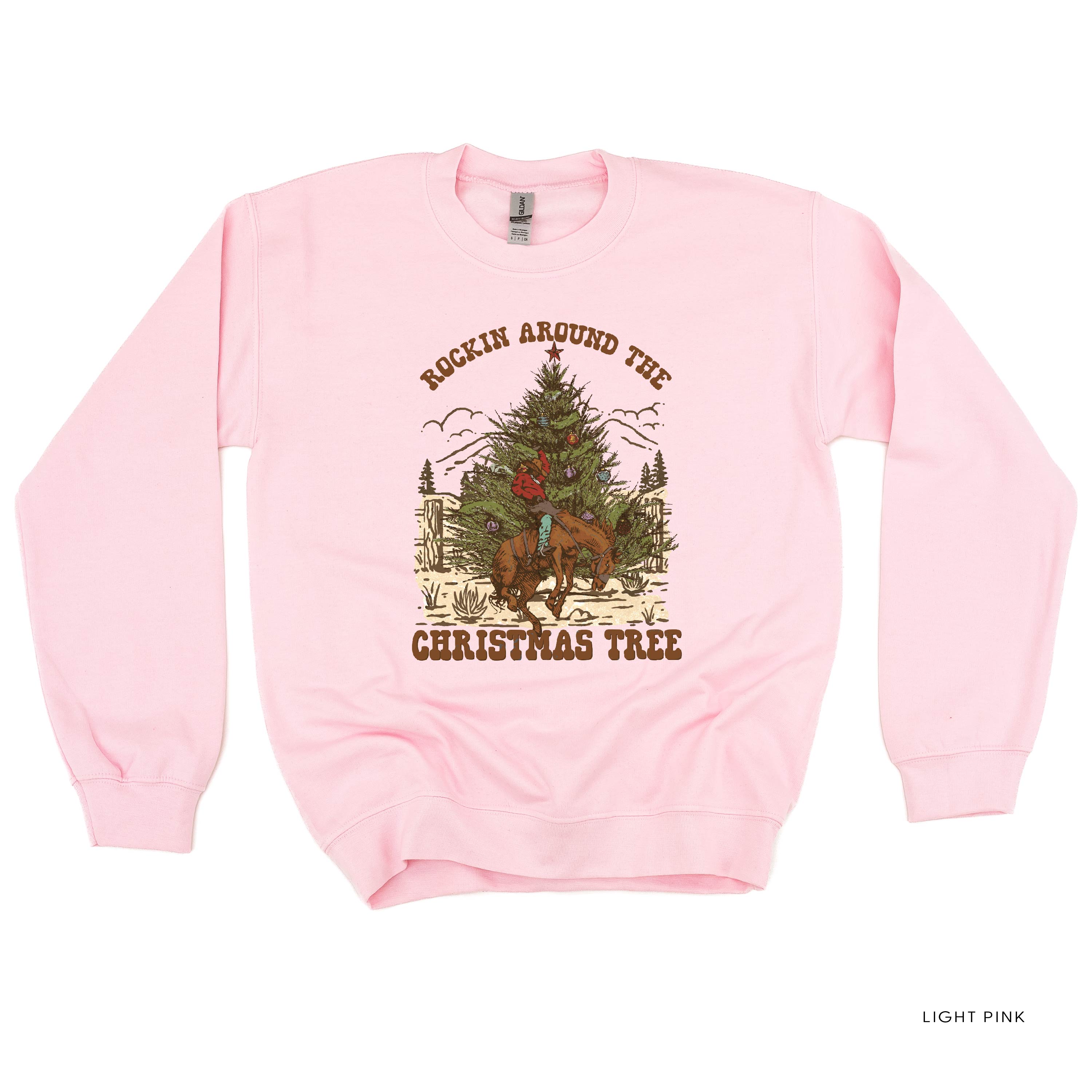 Rockin Around The Christmas Tree - BASIC Fleece Little Mama Shirt Shop LLC