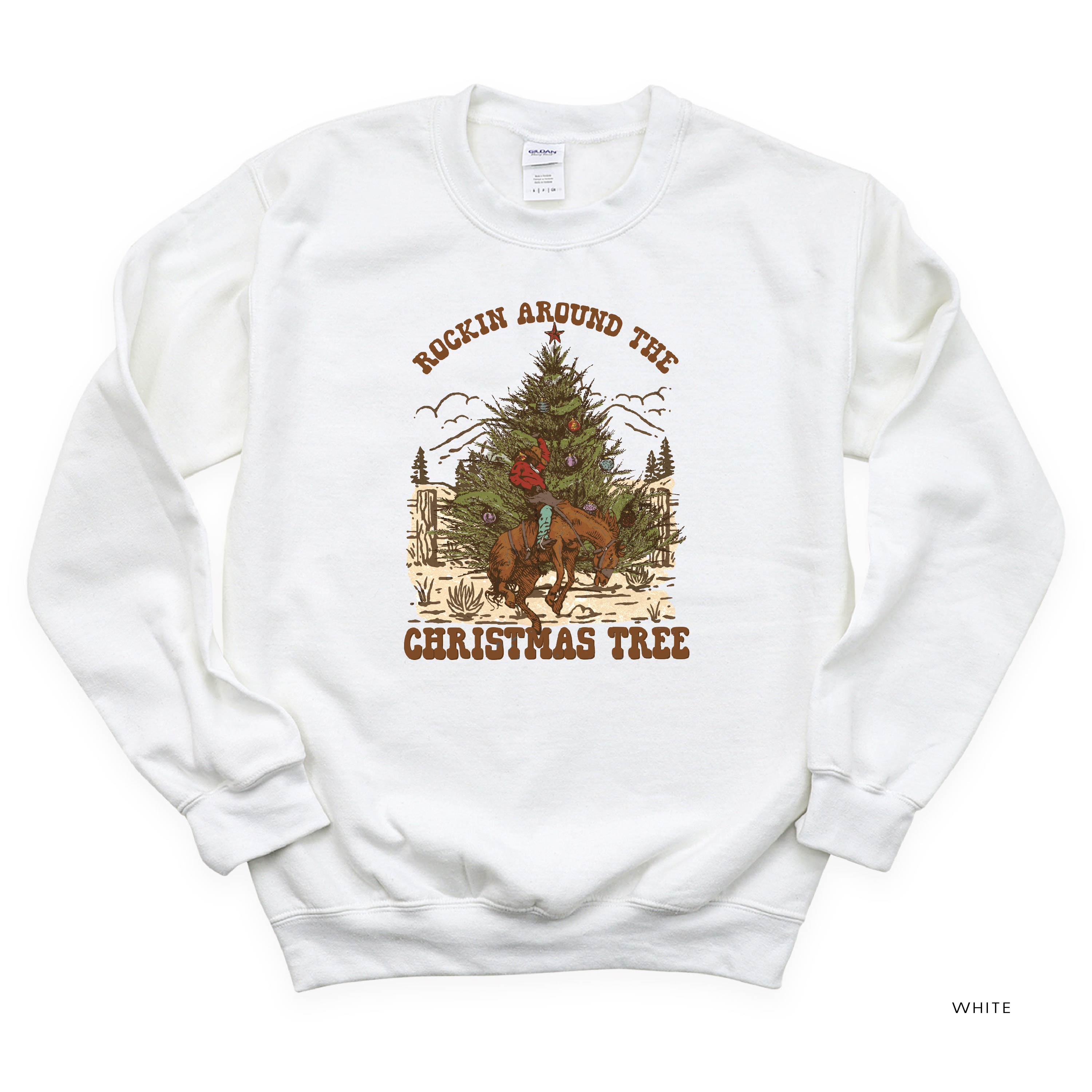 Rockin Around The Christmas Tree - BASIC Fleece Little Mama Shirt Shop LLC