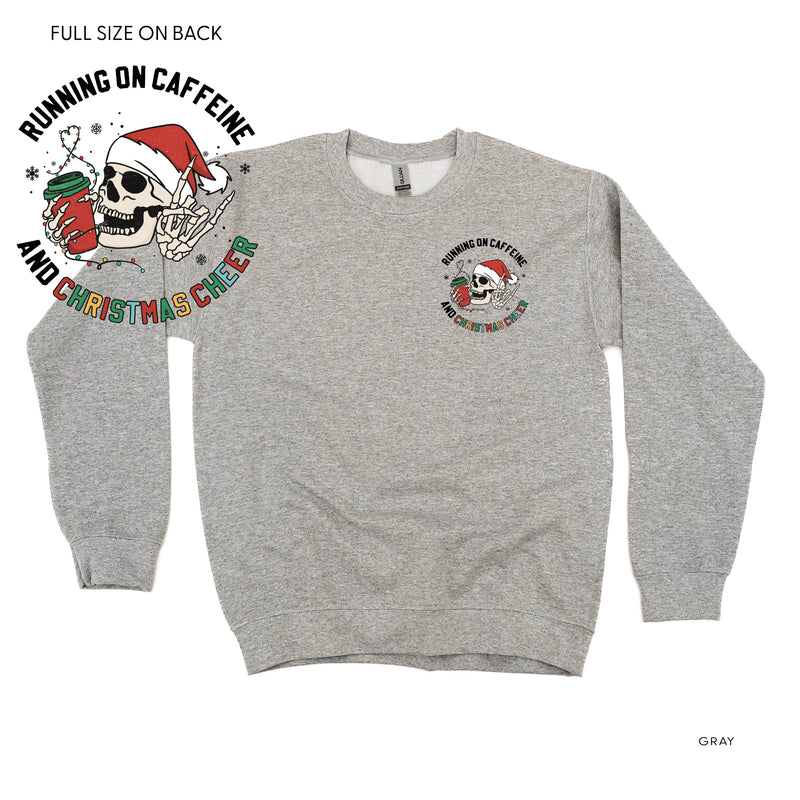 Running On Caffeine And Christmas Cheer (pf&b) - BASIC Fleece