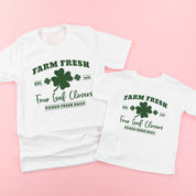 Farm Fresh Four Leaf Clovers - Set of 2 Tees Little Mama Shirt Shop