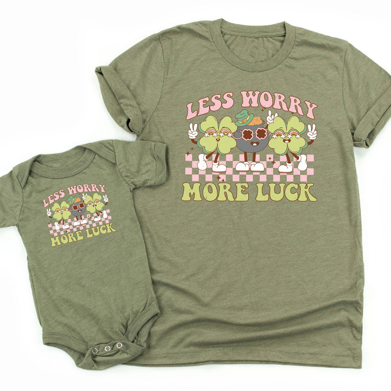 Less Worry More Luck - Set of 2 Tees