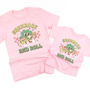 Rock N Roll Shamrock - Set of 2 Tees Little Mama Shirt Shop
