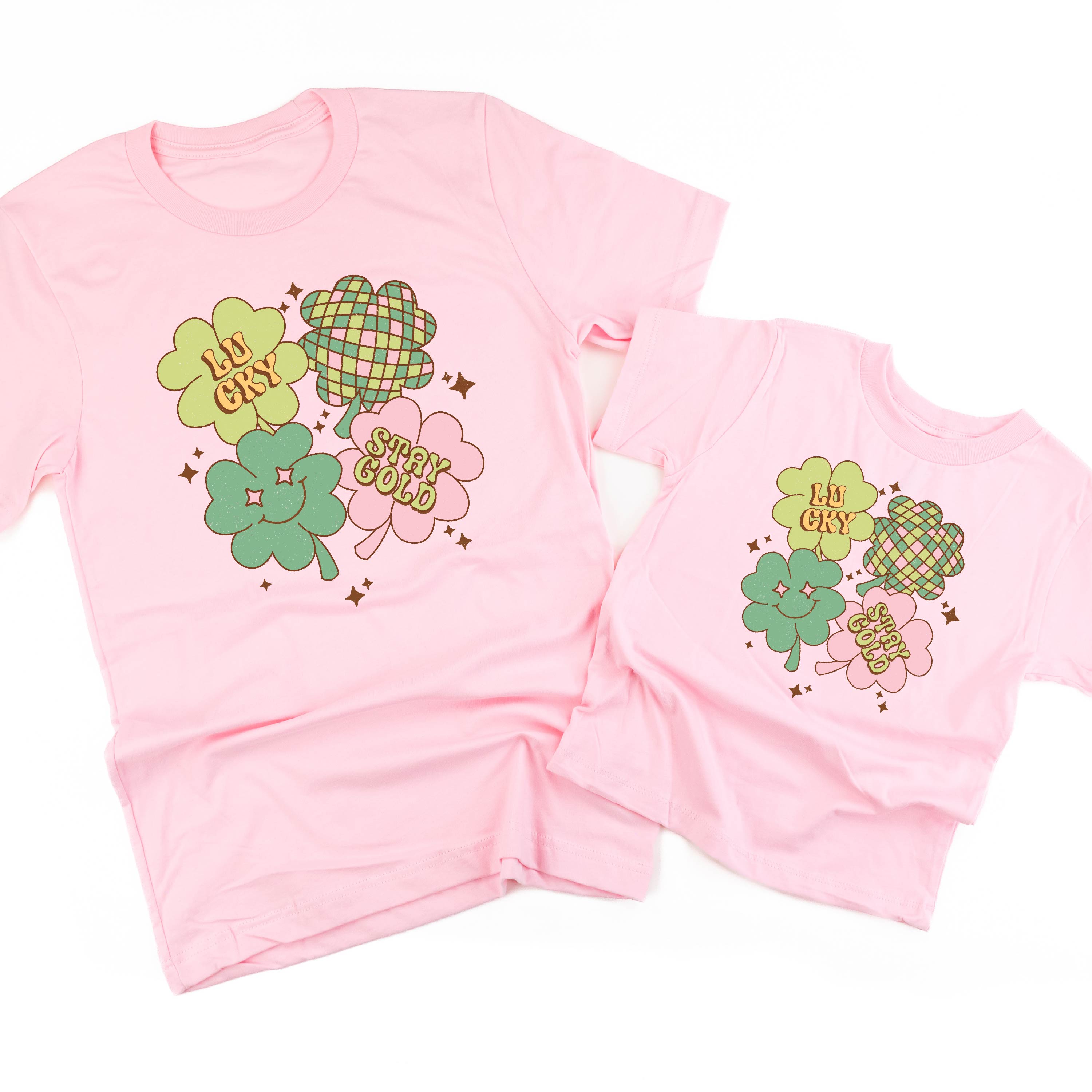 Lucky Disco - Set of 2 Tees Little Mama Shirt Shop