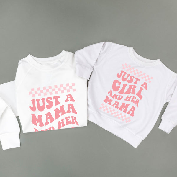 THE RETRO EDIT - Just a Mama and Her Girl (Singular) / Just a Girl and Her Mama - Set of 2 Sweaters