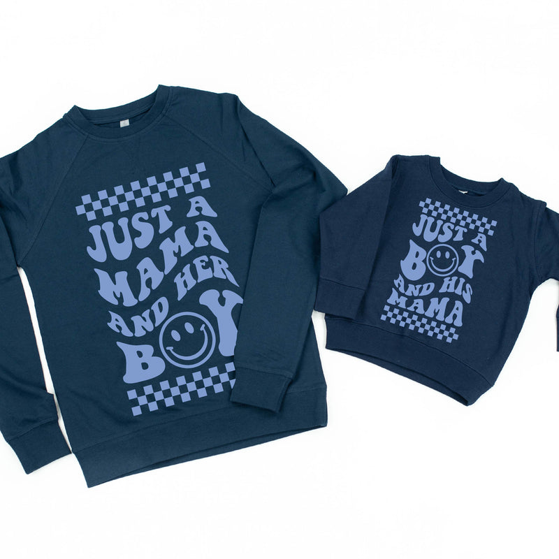 THE RETRO EDIT - Just a Mama and Her Boy (Singular) / Just a Boy and His Mama - Set of 2 Sweaters