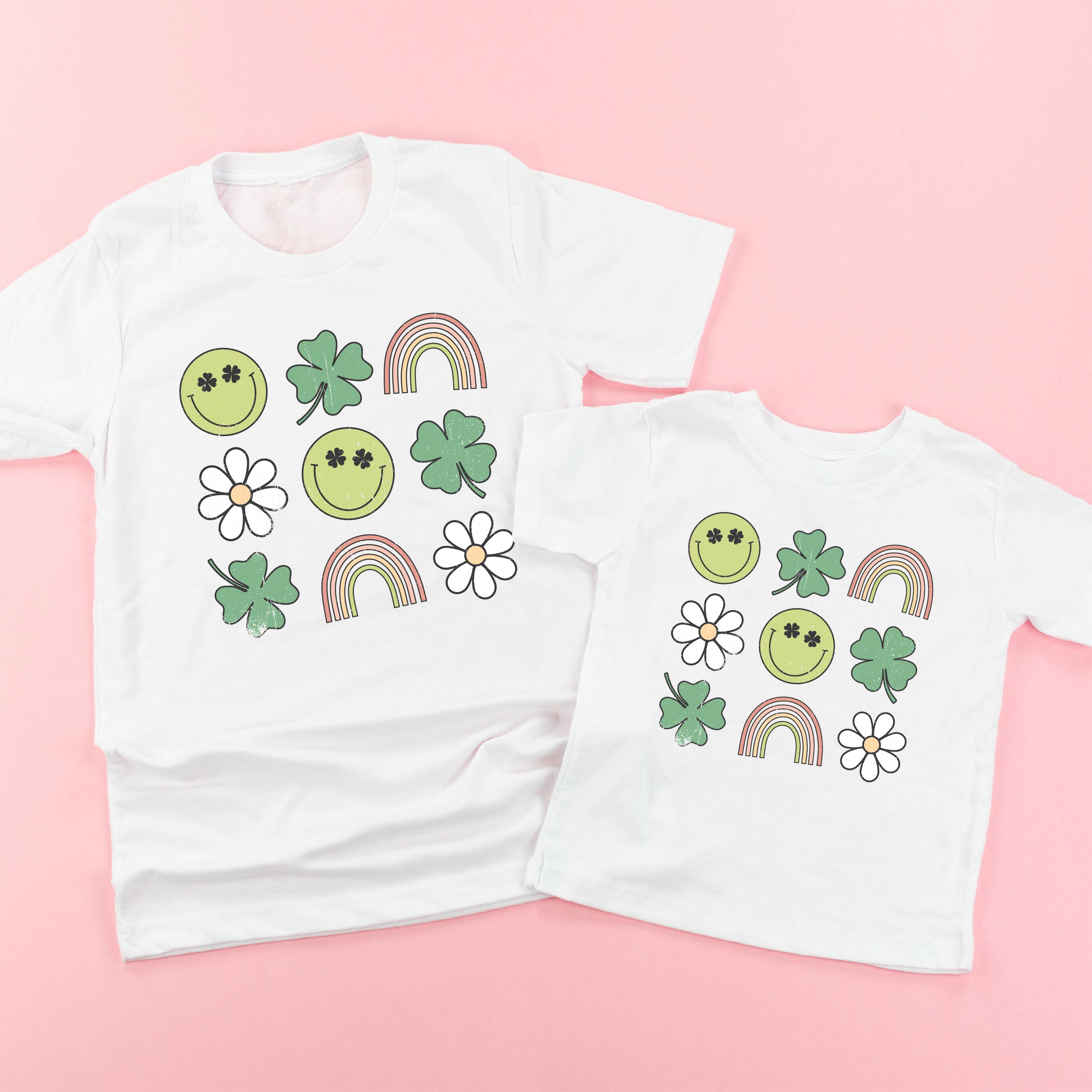 3x3 - Lucky Spring Things - Set of 2 Tees Little Mama Shirt Shop