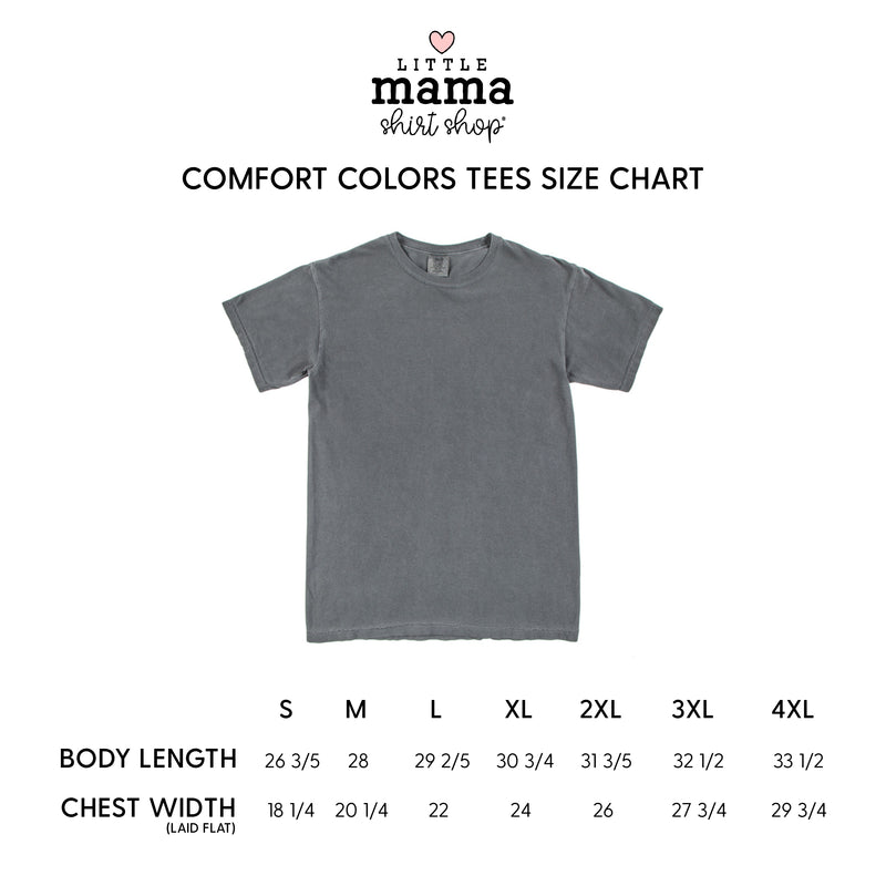 Mama (Arched) - Basics Collection - Comfort Colors Tee