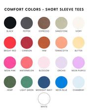 Daisy Name (f&b) - "________" - (Choose Your Name) - Comfort Colors Tee Little Mama Shirt Shop