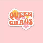 LMSS® STICKER - The Retro Edit - Queen of Chaos Little Mama Shirt Shop LLC