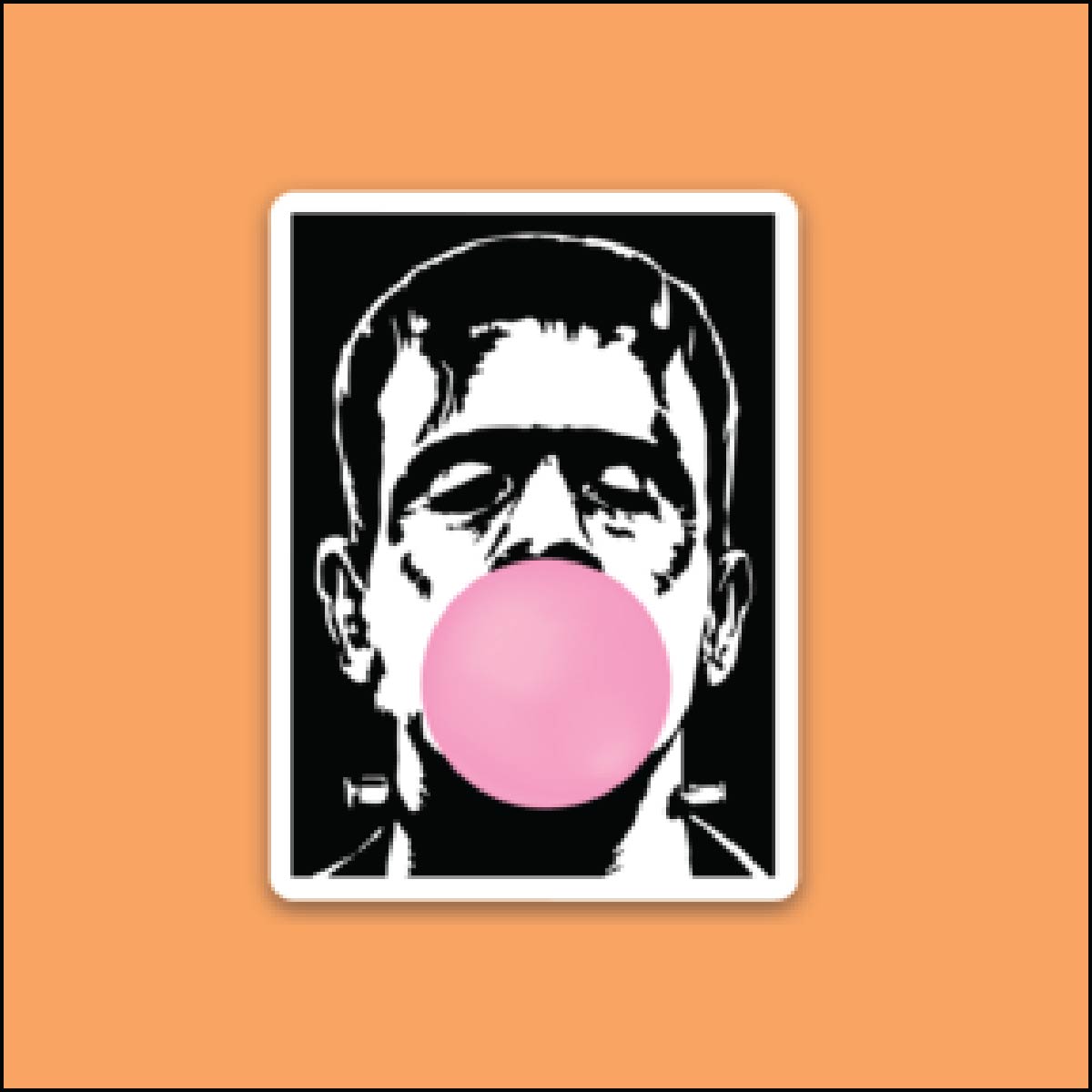 LMSS® STICKER - FRANK. Little Mama Shirt Shop LLC