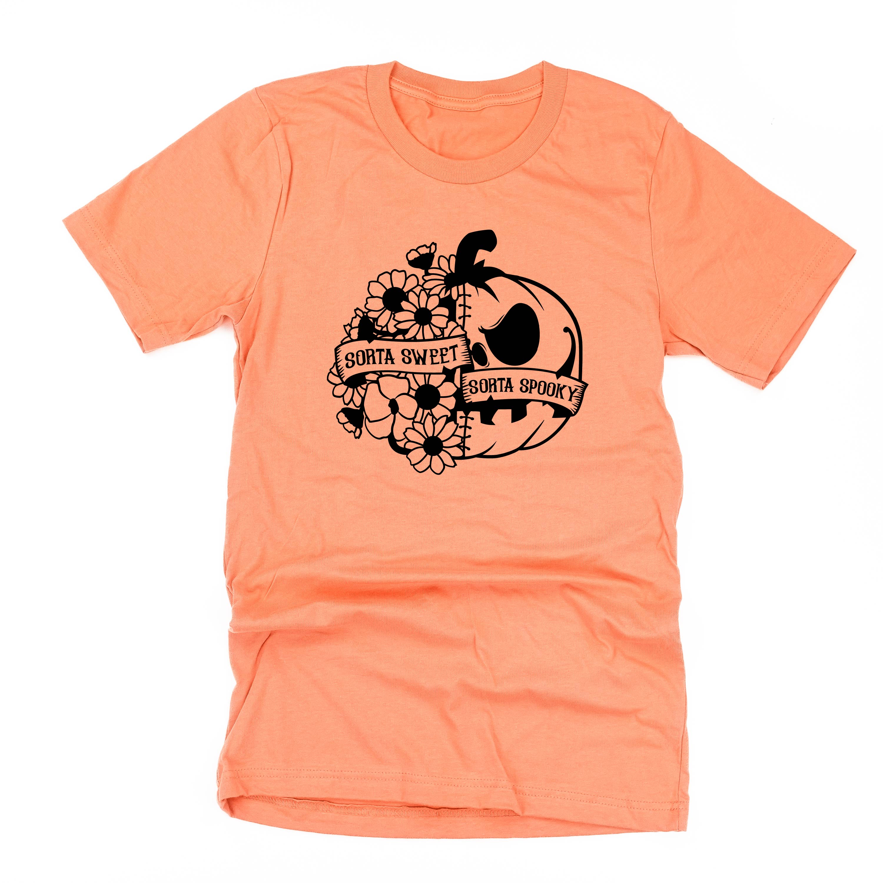 SUNSET_sorta_sweet_sorta_spooky_adult_unisex_tee_little_mama_shirt_shop