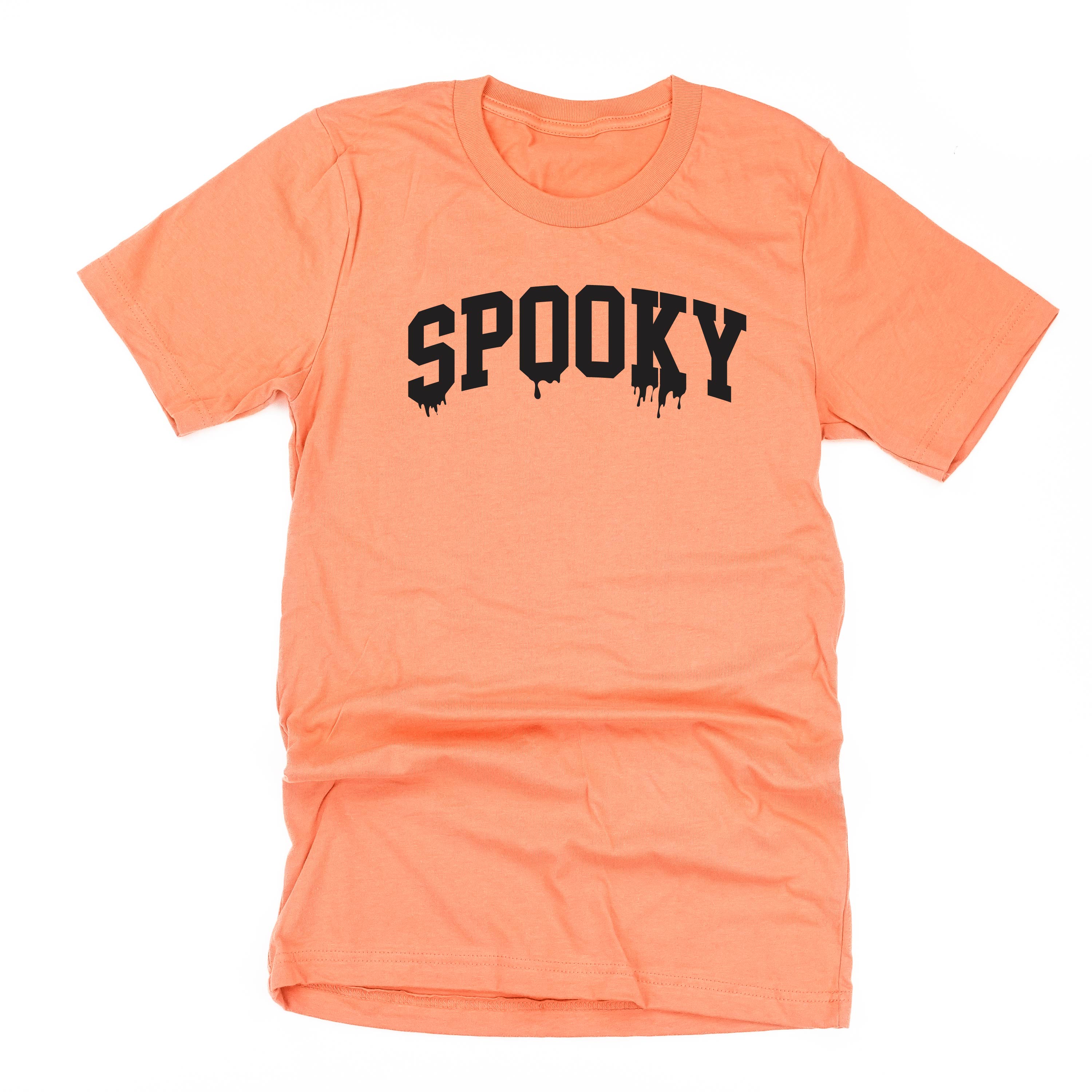 SUNSET_spooky_dripping_adult_unisex_tee_little_mama_shirt_shop
