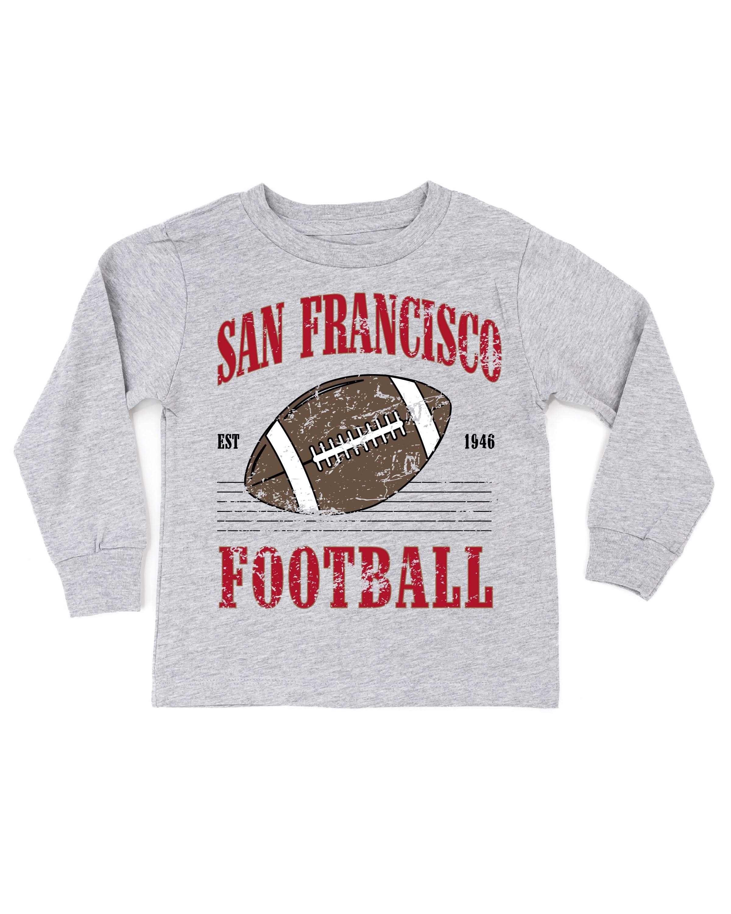 Touchdown Tees - Child LONG SLEEVE Tee Little Mama Shirt Shop