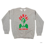 Santa! OMG! I Know Him! - BASIC Fleece Little Mama Shirt Shop LLC