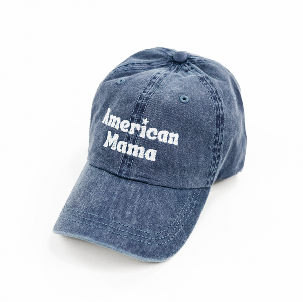 American Mama - Groovy - Adult Size Baseball Cap