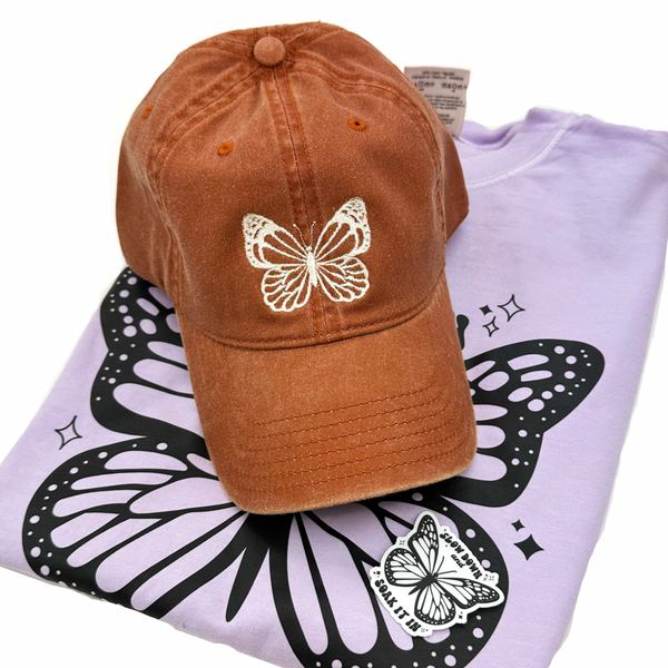 TASTE OF SUMMER - WEEK 5 - Butterfly - (Burnt Orange w/ Cream)