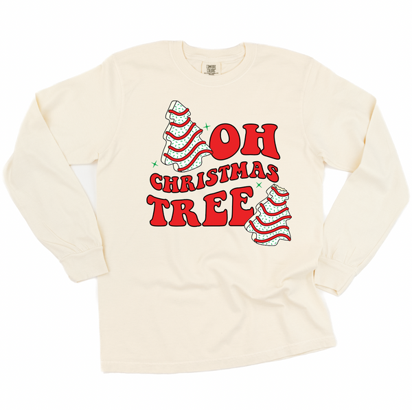 Oh Christmas Tree - LONG SLEEVE Comfort Colors Tee