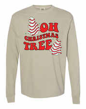 Oh Christmas Tree - LONG SLEEVE Comfort Colors Tee Little Mama Shirt Shop
