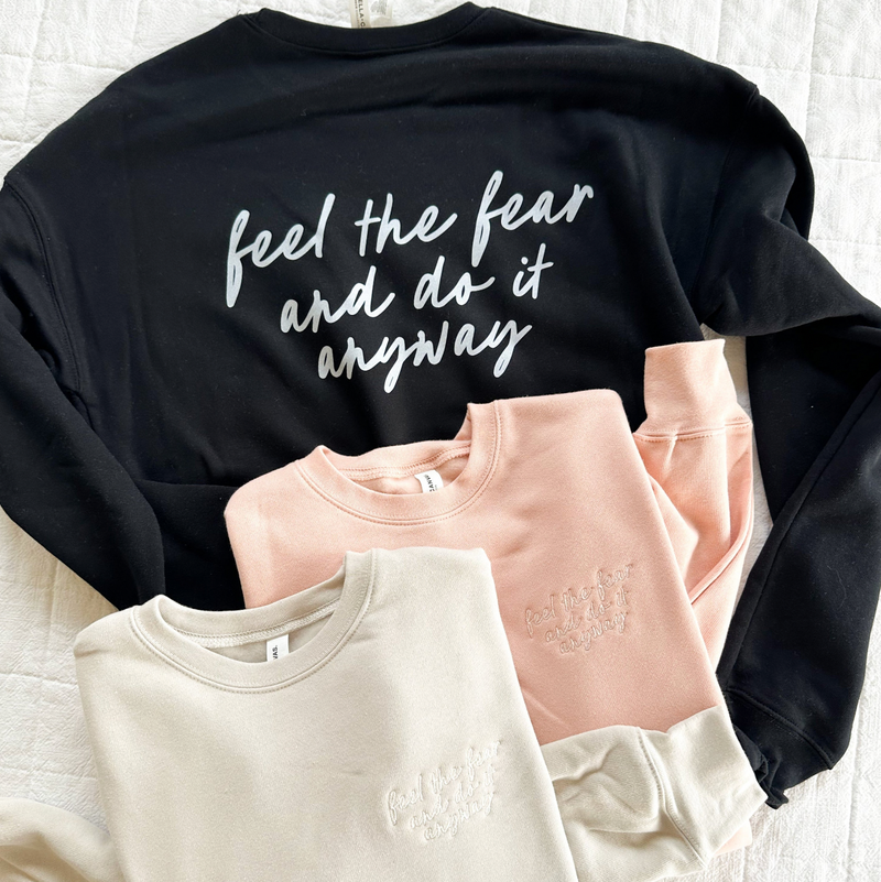 THE BRAVE BOX - (Super Soft Fleece Sweatshirt)