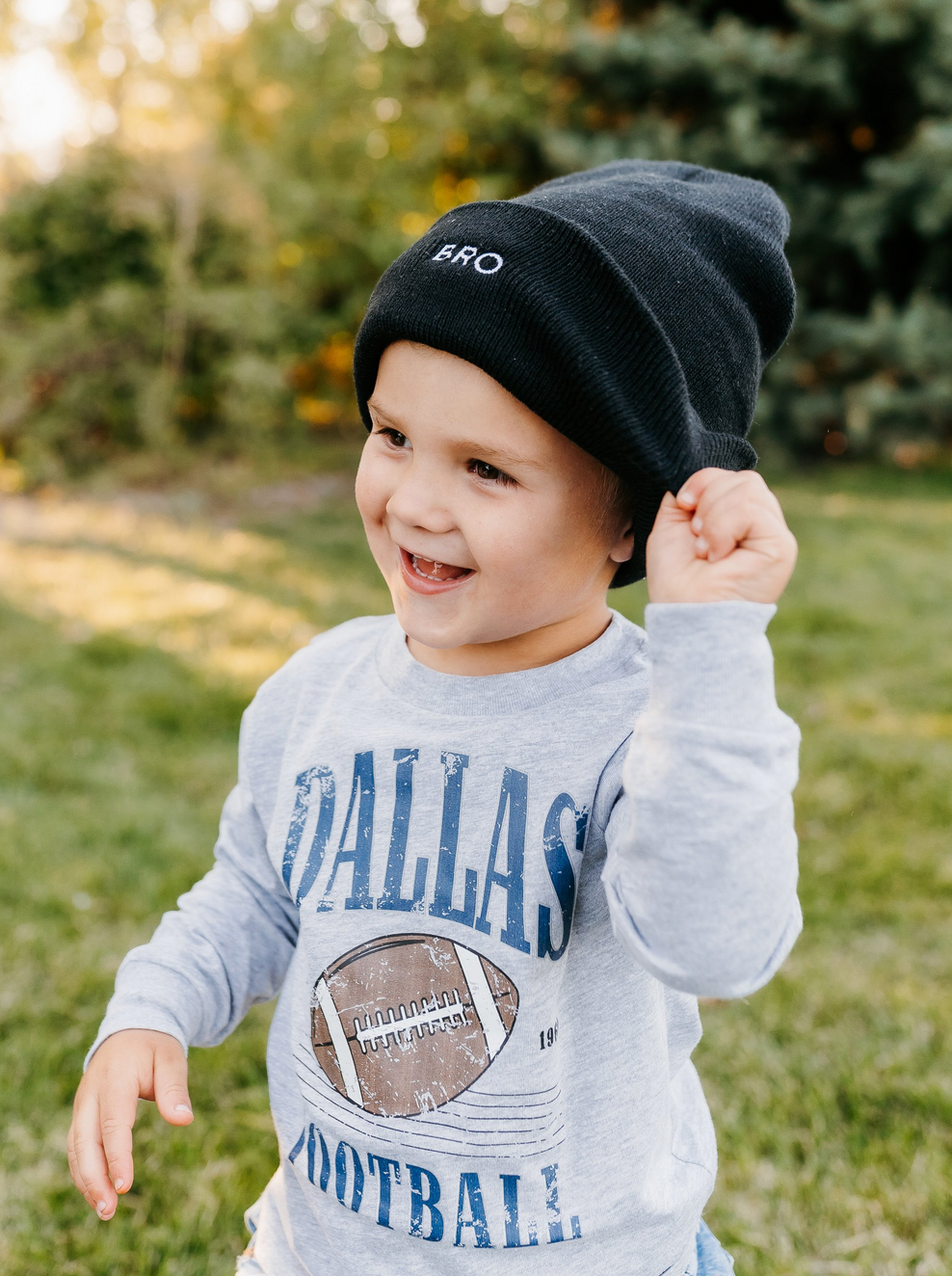 Touchdown Tees - Child LONG SLEEVE Tee Little Mama Shirt Shop