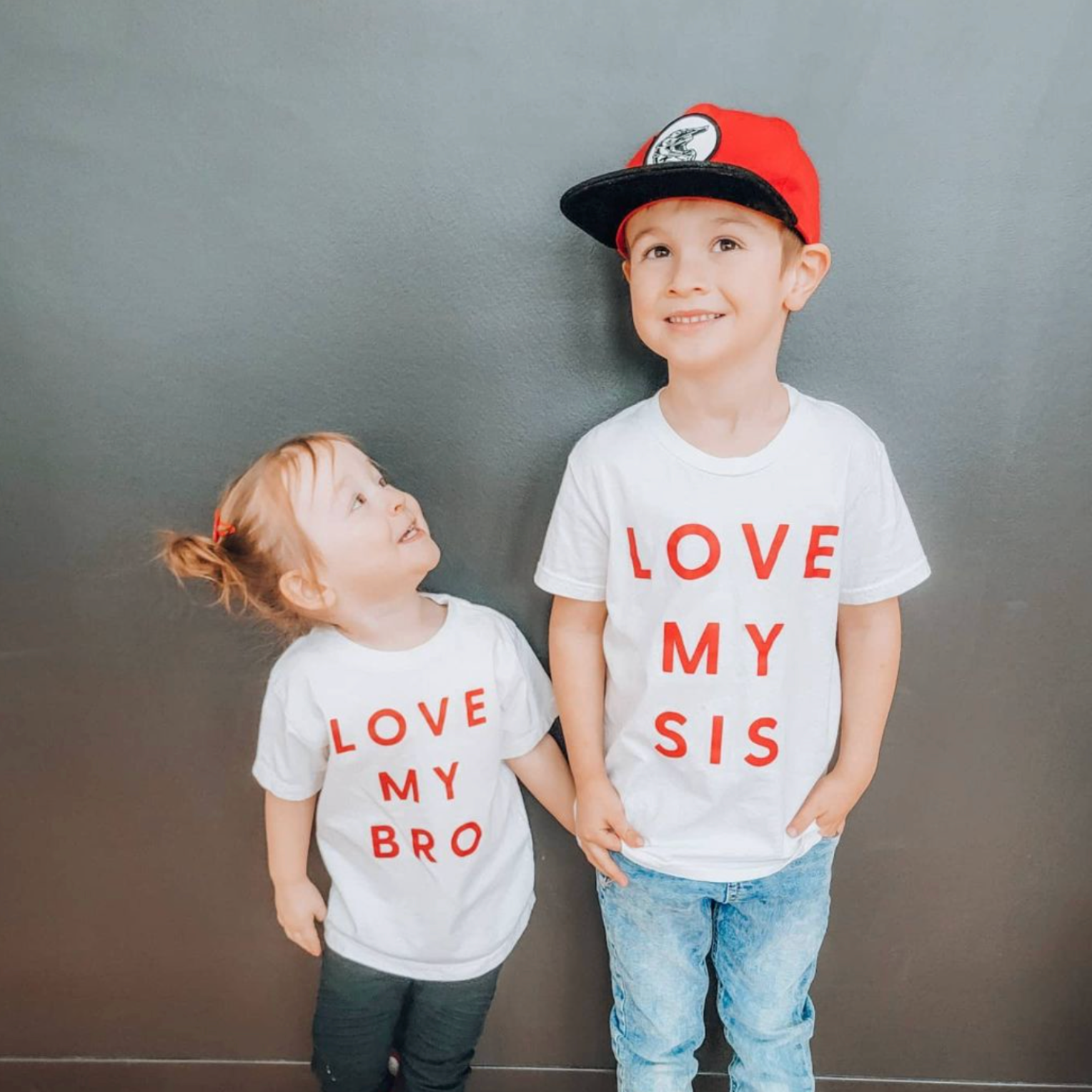 Love My Bro - Child Tee Little Mama Shirt Shop