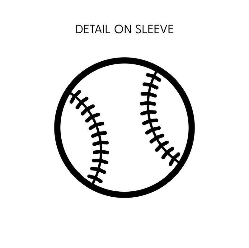 Softball Mama - Baseball Detail on Sleeve - Unisex STAR Tee