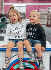 Love My Sis - Child Sweater Little Mama Shirt Shop