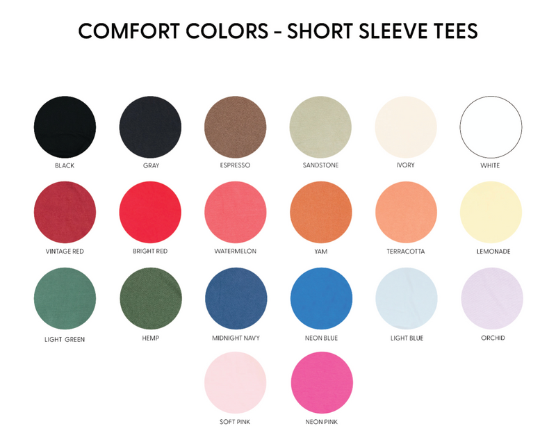 Mama (Arched) - Basics Collection - Comfort Colors Tee