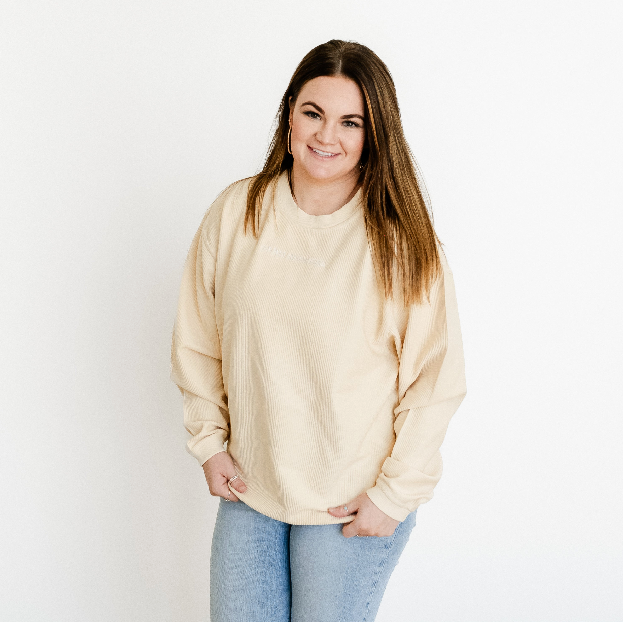 ✨ IN MY MOM ERA™ ✨ - Corded Sweatshirt Little Mama Shirt Shop LLC