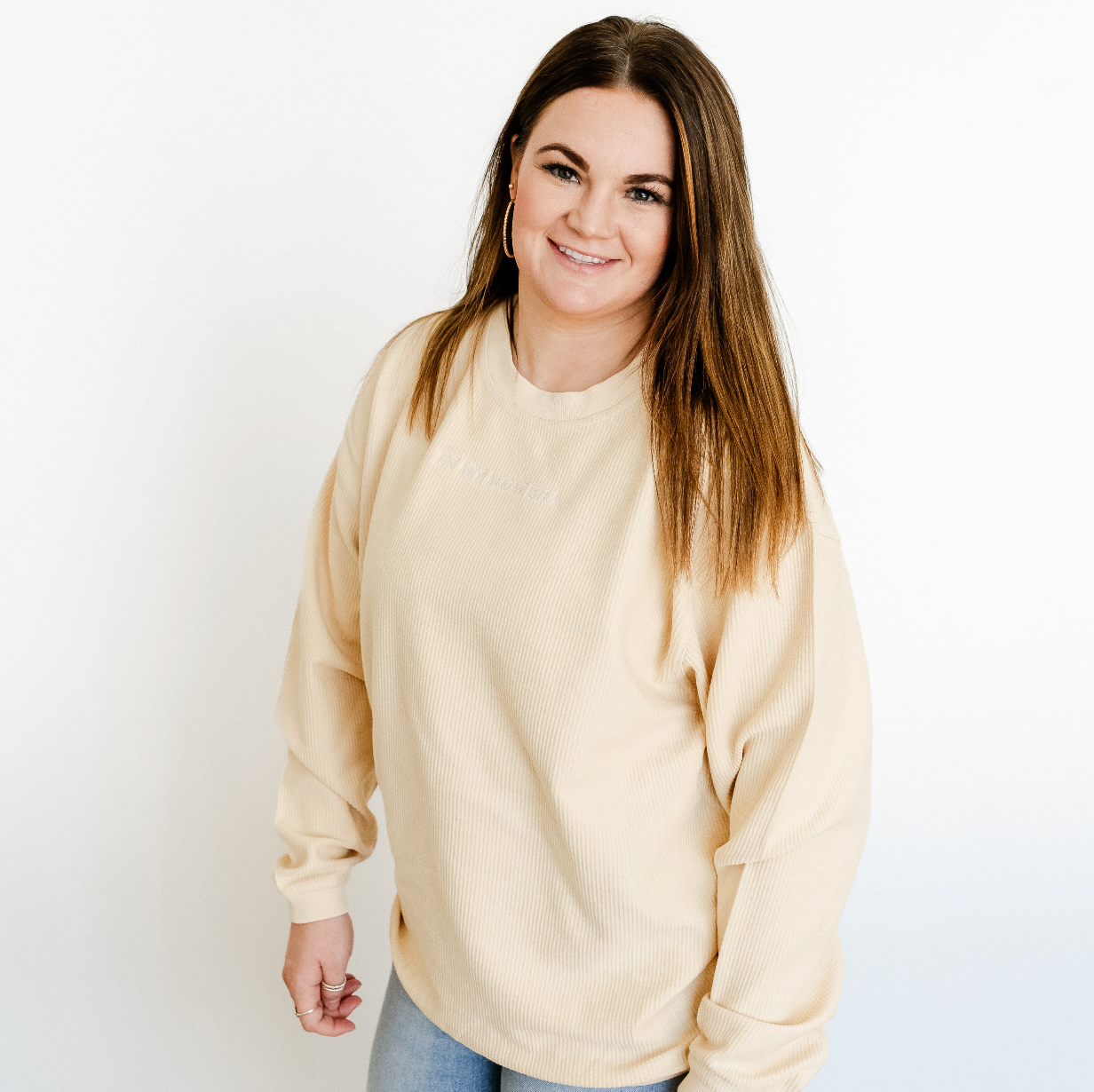 ✨ IN MY MOM ERA™ ✨ - Corded Sweatshirt Little Mama Shirt Shop LLC