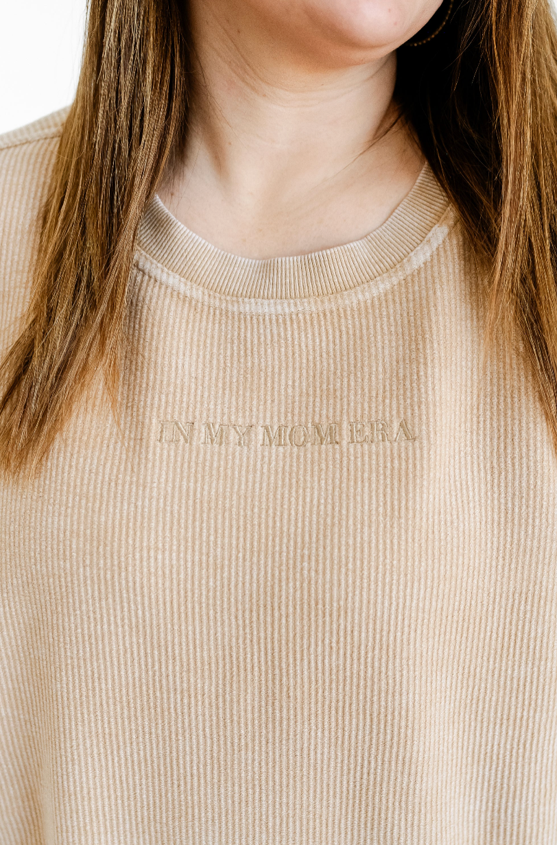✨ IN MY MOM ERA™ ✨ - Corded Sweatshirt Little Mama Shirt Shop LLC