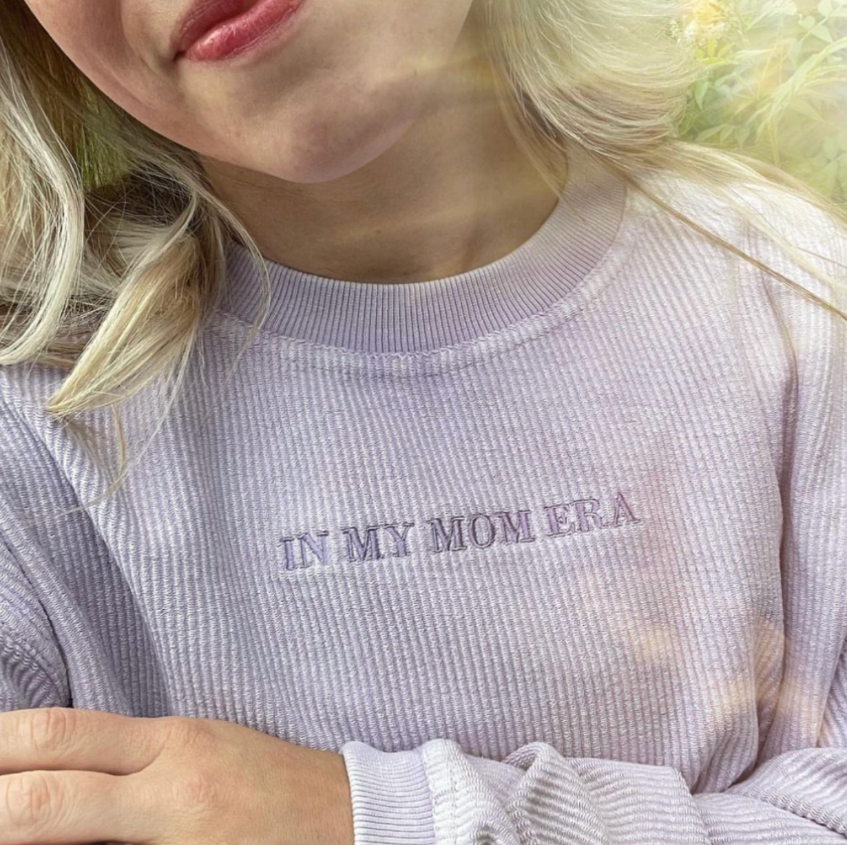 ✨ IN MY MOM ERA™ ✨ - Corded Sweatshirt Little Mama Shirt Shop LLC