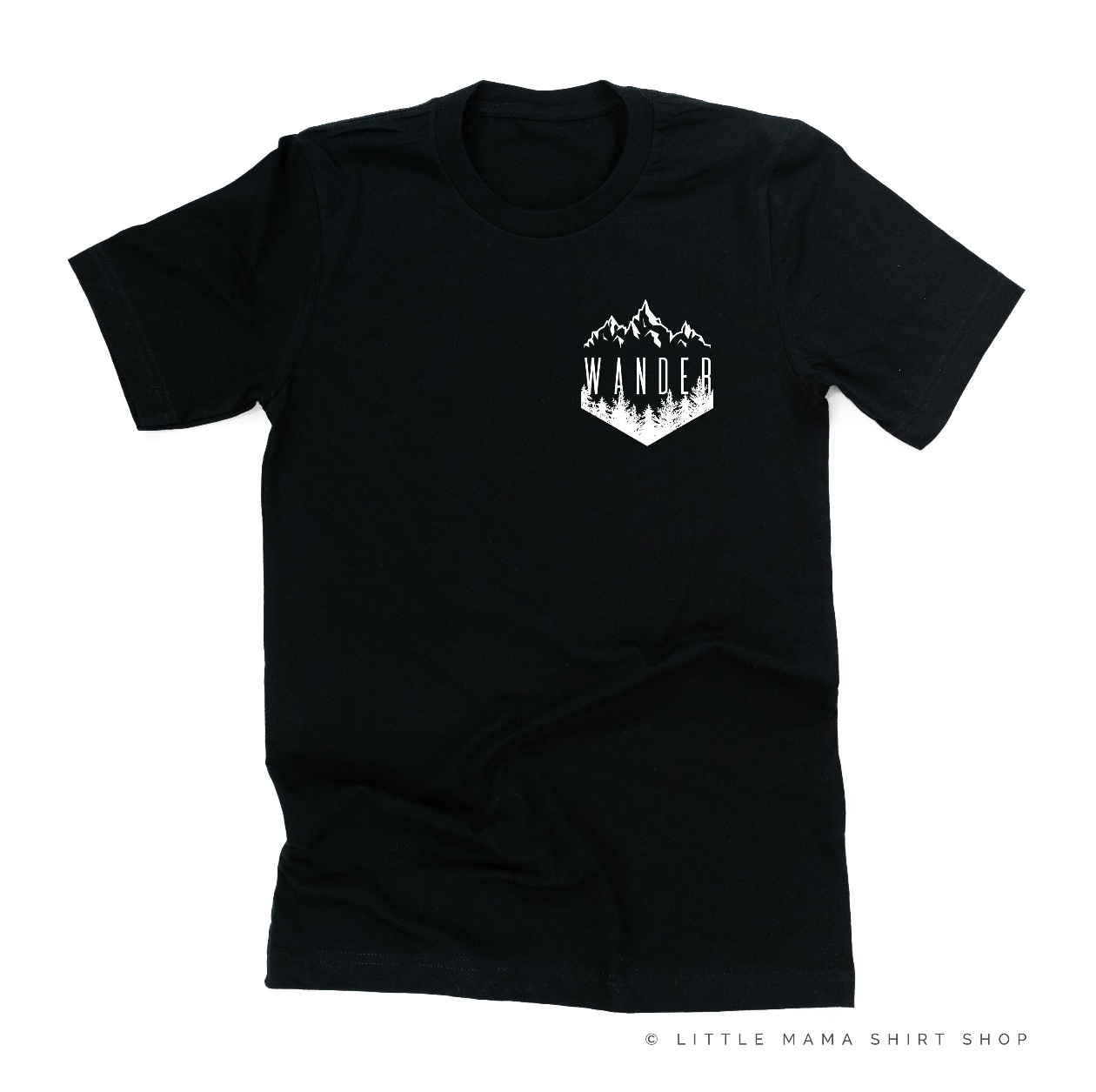Wander - Unisex Tee Little Mama Shirt Shop