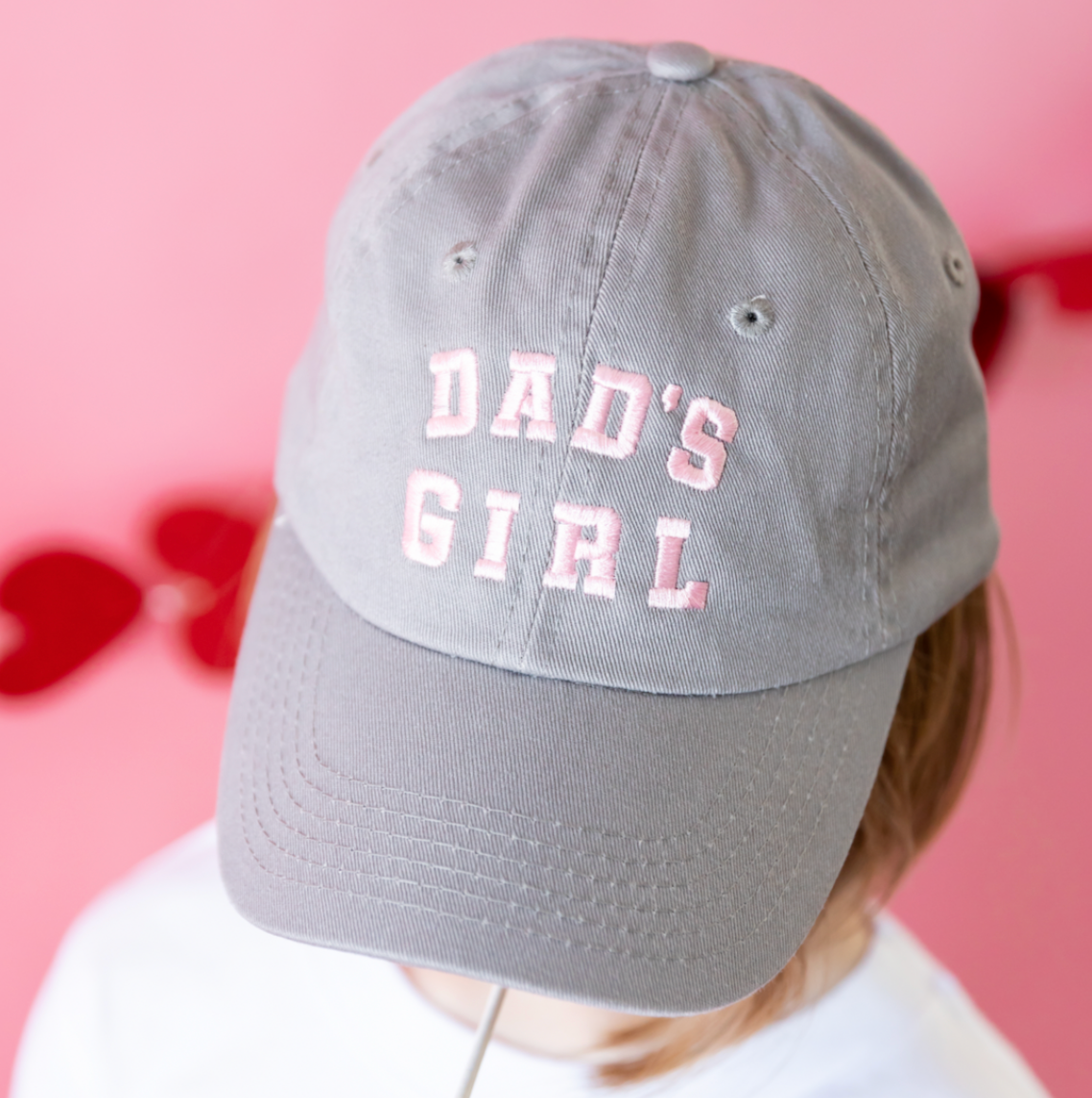 Dad's Girl - Child Size - Curved Brim Hat Little Mama Shirt Shop