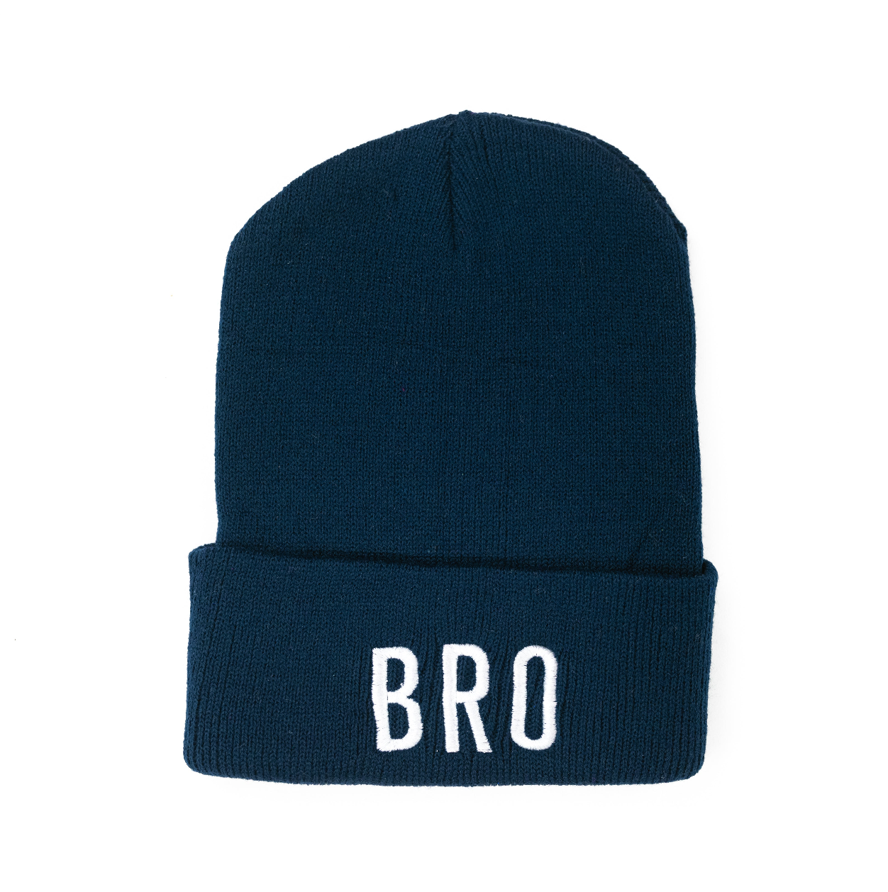 Child Beanie - BRO - Tan Little Mama Shirt Shop LLC