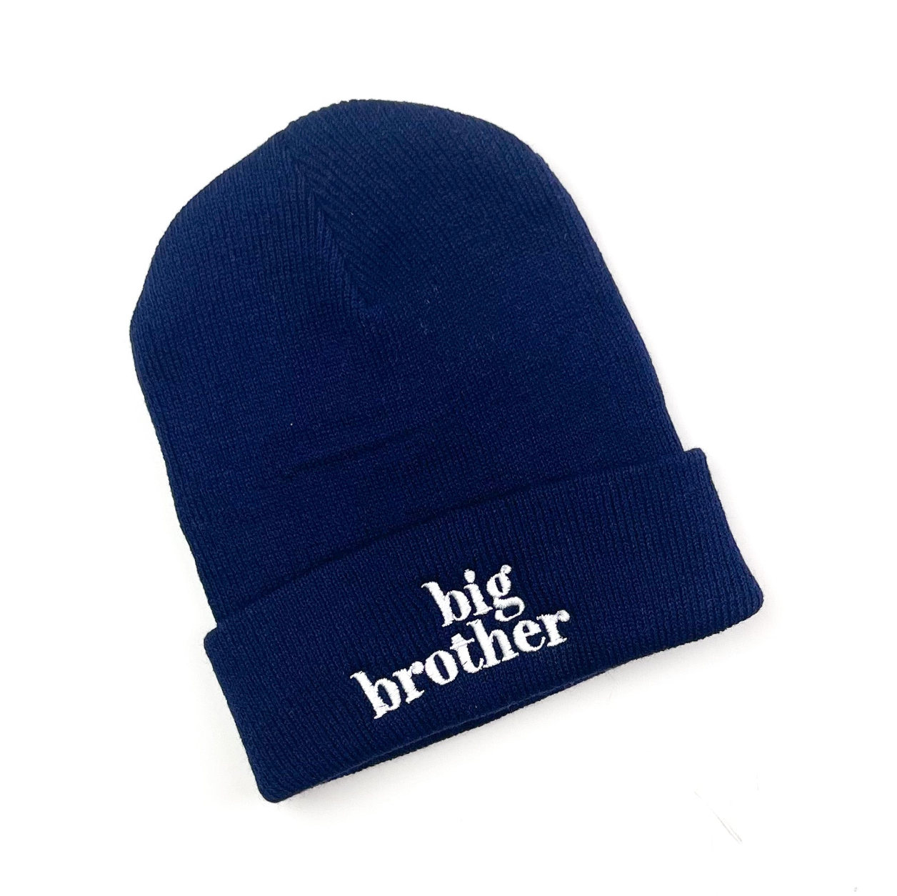 Big Brother - (Multiple Color Options) - Child Beanie Little Mama Shirt Shop LLC