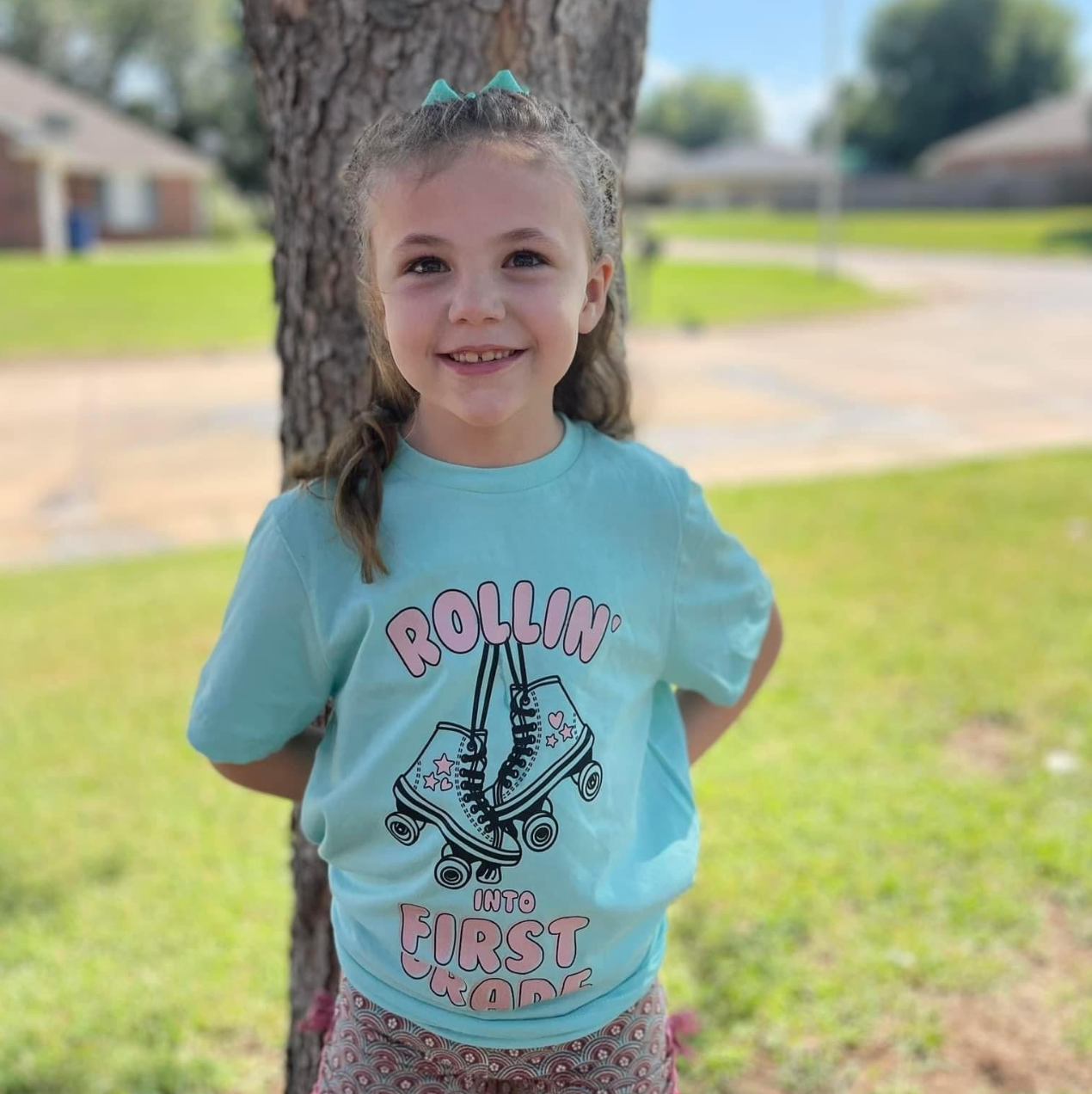 Rollerskates - Rollin' Into (Choose Your Grade) - Child Tee Little Mama Shirt Shop