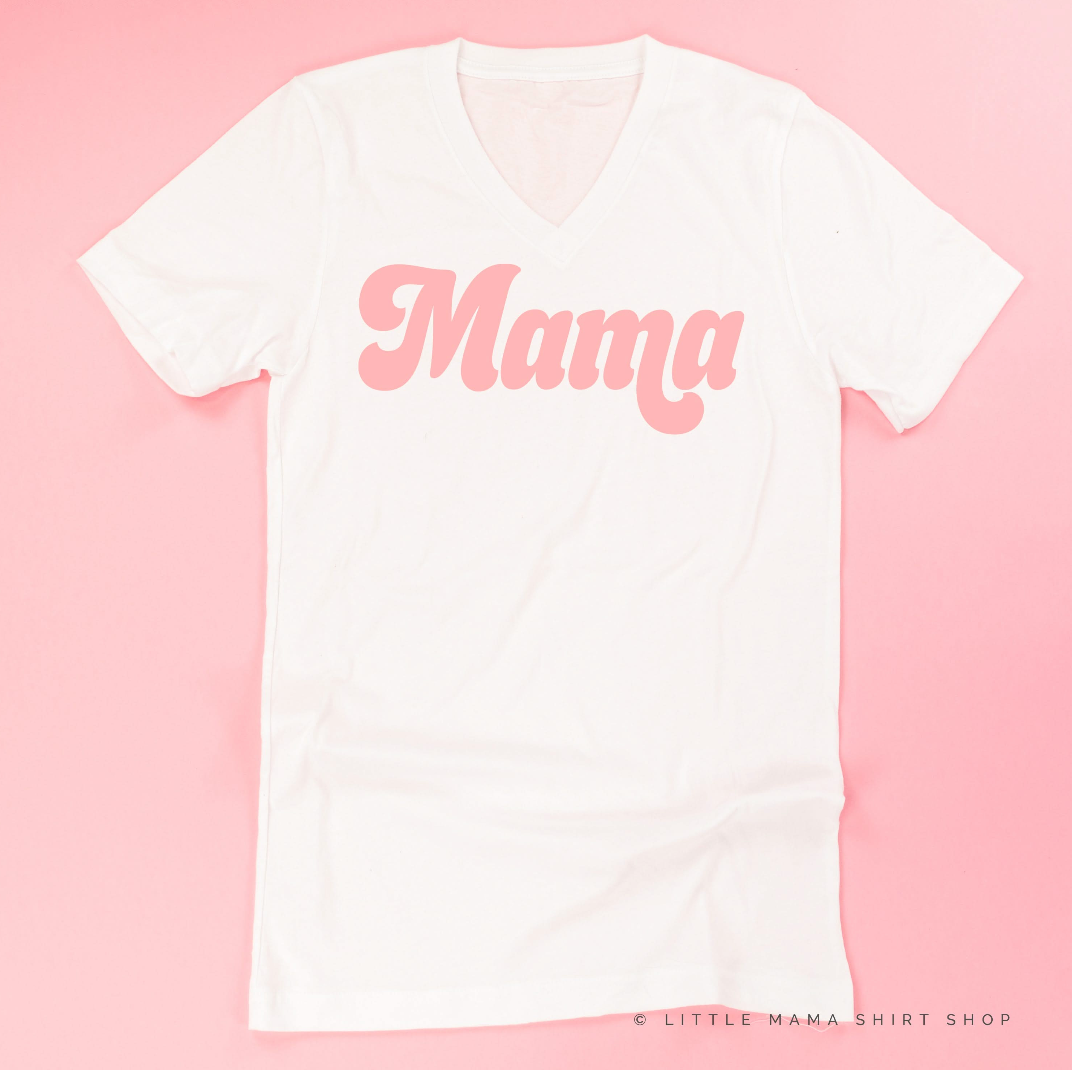 Mama (Retro) - Unisex Tee Little Mama Shirt Shop