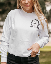 Crazy Cat Lady (pocket) - Long Sleeve Comfort Colors Tee Little Mama Shirt Shop